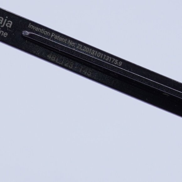 Ic! Berline RAJA D0094H 301 Eyeglasses Aubergine Ice Tea Matte 48mm Round Frame - Picture 7 of 11